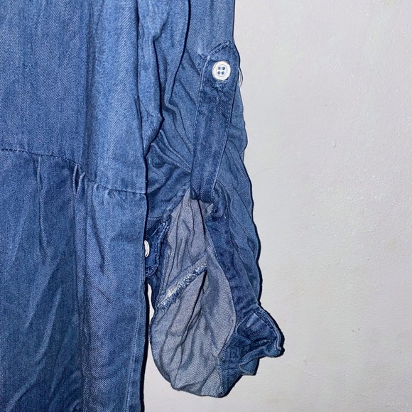 Velvet Heart Denim Dress - Picture 4 of 5